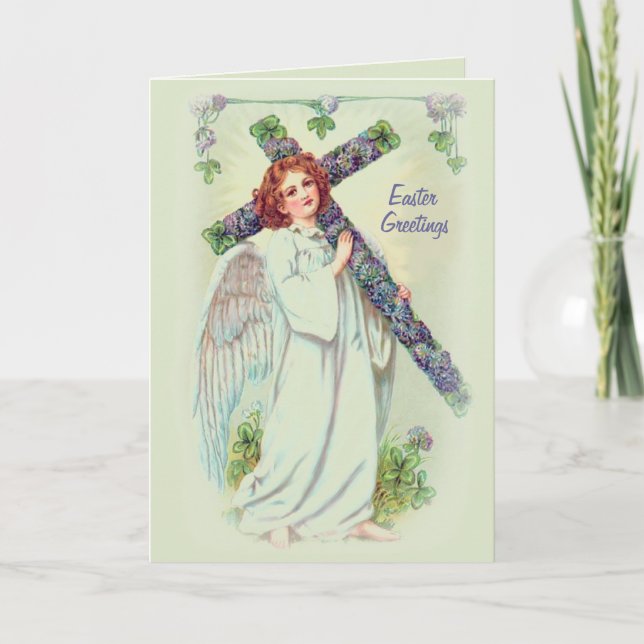 Easter Angel Holiday Card (Front)