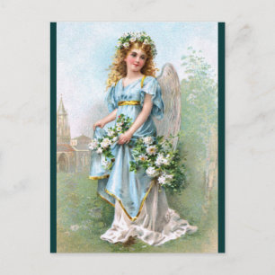 Easter Angel Holiday Postcard
