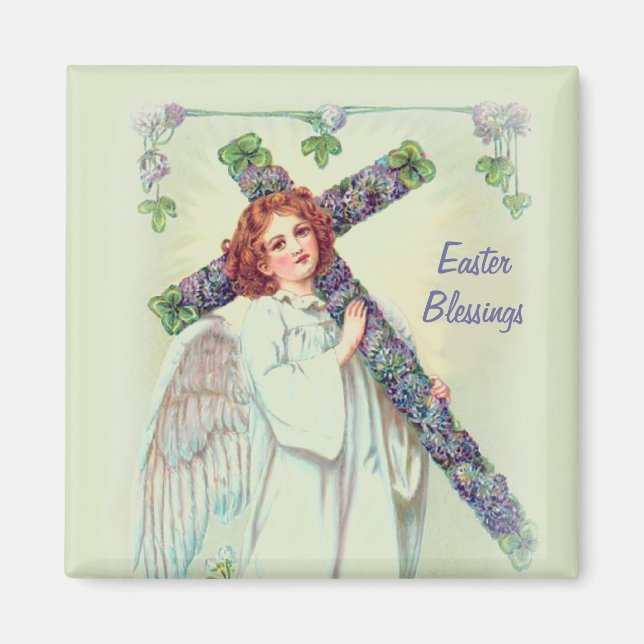 Easter Angel Magnet (Front)