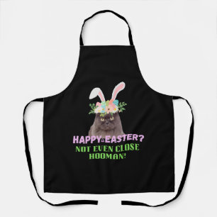 Easter Angry Cat Apron