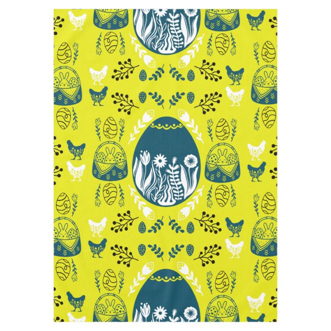 Easter April Holiday Tablecloth (Front)