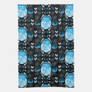 Easter April Holiday Tea Towel
