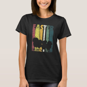 Easter Baby Chicks Chickens Retro Vintage Boys Gir T-Shirt
