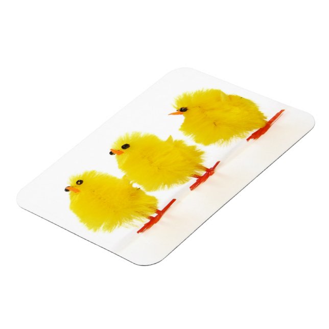 Easter baby chicks Flexible Magnet (Left Side)