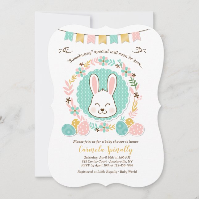 Easter Baby Shower Invitation (Front)