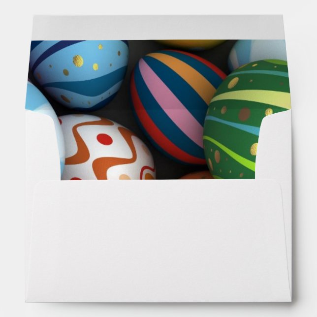 Easter Background Envelope (Back (Bottom))