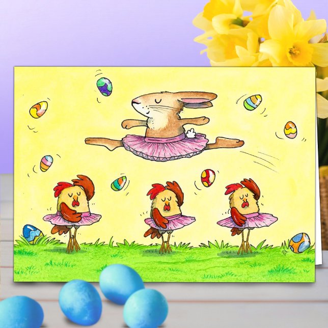 Easter Ballet greeting card by Nicole Janes (Creator Uploaded)
