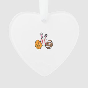 Easter Balls Basketball Baseball Football Boys Kid Ornament