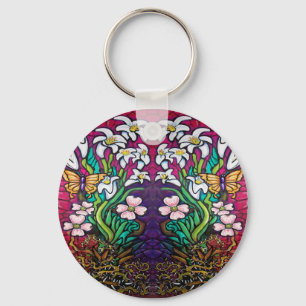 Easter Banner Key Ring