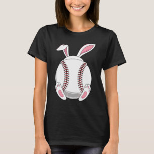 Easter Baseball Ball Easter Day  Easter Bunny Base T-Shirt