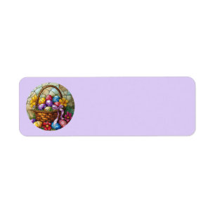 Easter Basket Address Labels