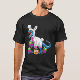 Easter Basket Bunny Dinosaur Egg T Rex Kids Boys G T-Shirt
