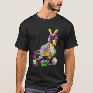 Easter Basket Bunny Dinosaur Egg T Rex Kids Boys G T-Shirt