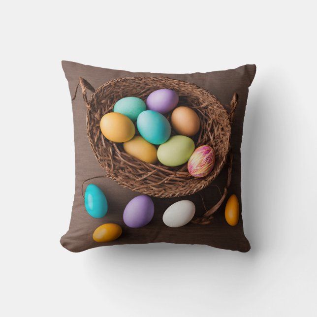 Easter Basket  Cushion (Front)