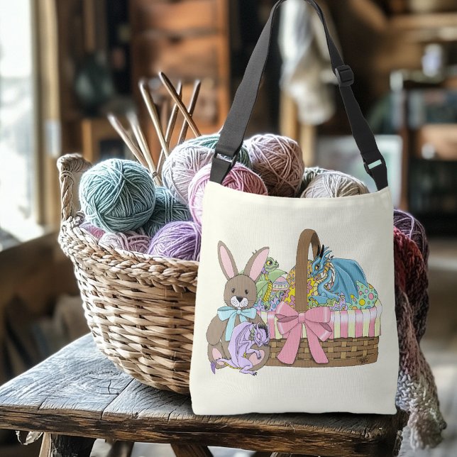 Easter Basket Dragons Eggs Crossbody Bag (Creator Uploaded)