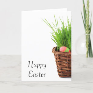 Easter Basket Holiday Card