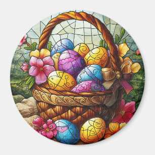Easter Basket Magnet