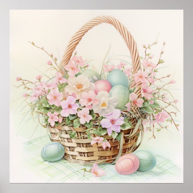 Easter Basket Poster (Front)