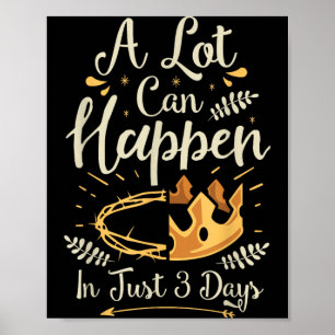 Easter Basket Stuffers A lot can happen in three Poster