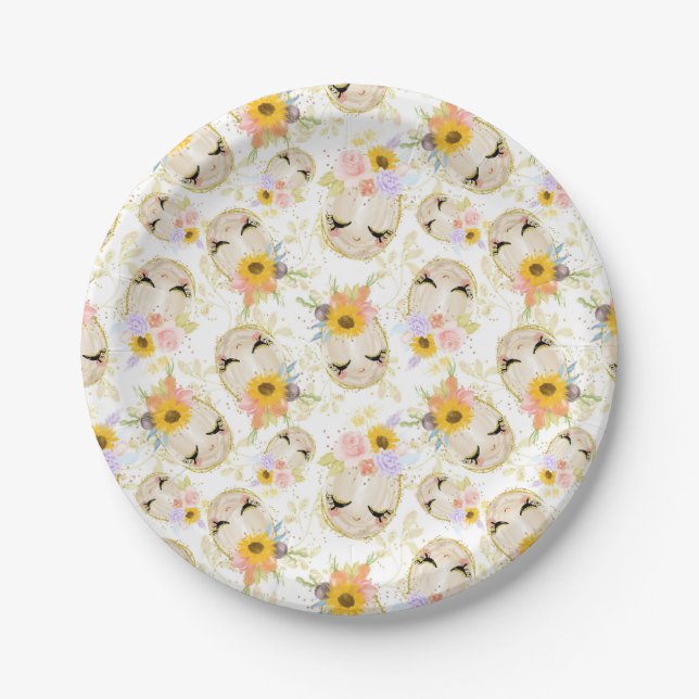 Easter Basket Stuffers Paper Plate (Front)