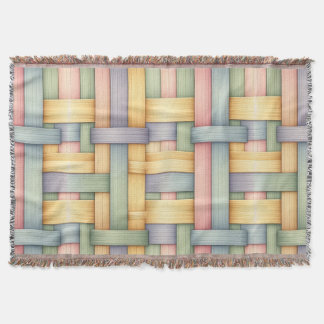 Easter Basket Throw Blanket