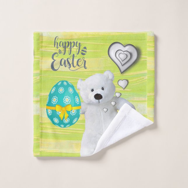 Easter Bathroom Towel Sets (Wash Cloth)
