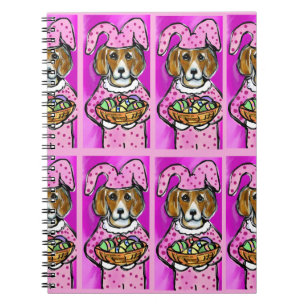 EASTER BEAGLE NOTEBOOK