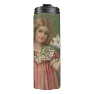 Easter Beauties, Vintage Illustration, 1898 Thermal Tumbler