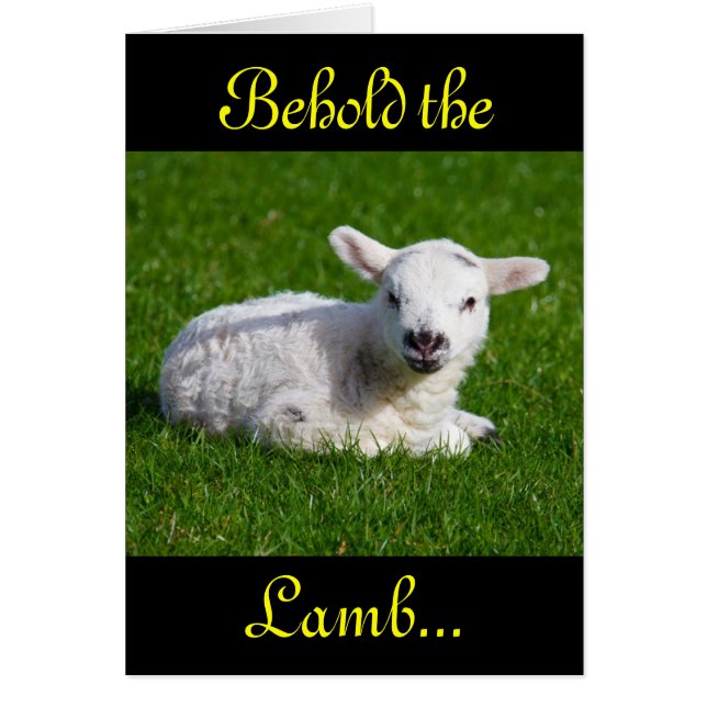Easter Behold the Lamb II (Front)