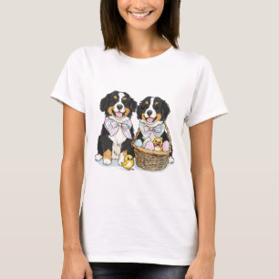 Easter Bernese Mountain Dogs T-Shirt