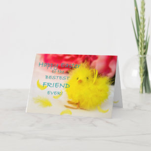 Easter/Best Friend - Chick Holiday Card