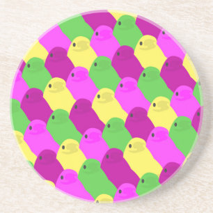 easter bird candy coaster