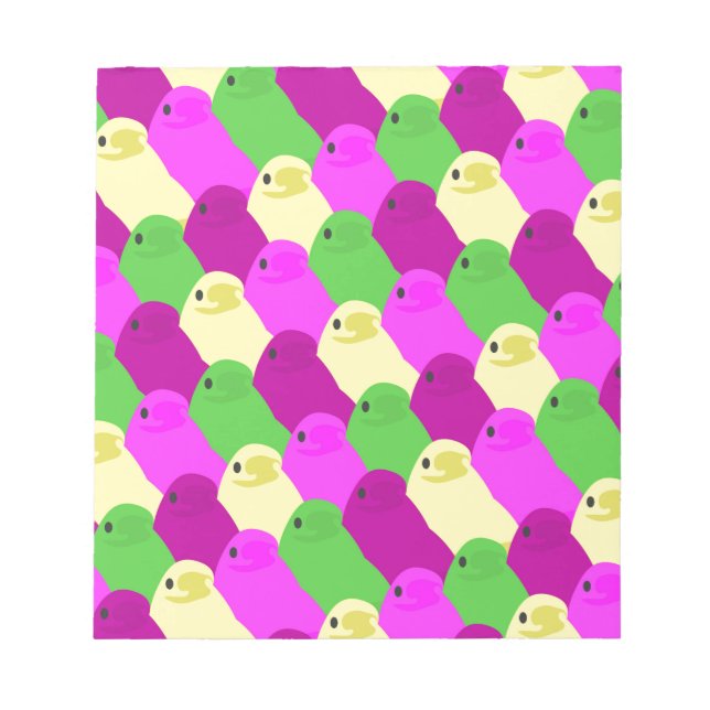 easter bird candy notepad (Front)