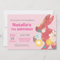 Easter birthday Girl Easter Egg Birthday Rabbit