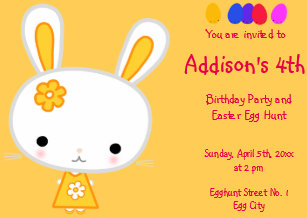 egg hunt birthday invitations zazzle com au
