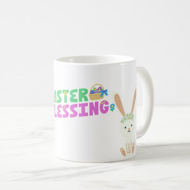 Easter Blessing  Coffee Mug (Front Right)