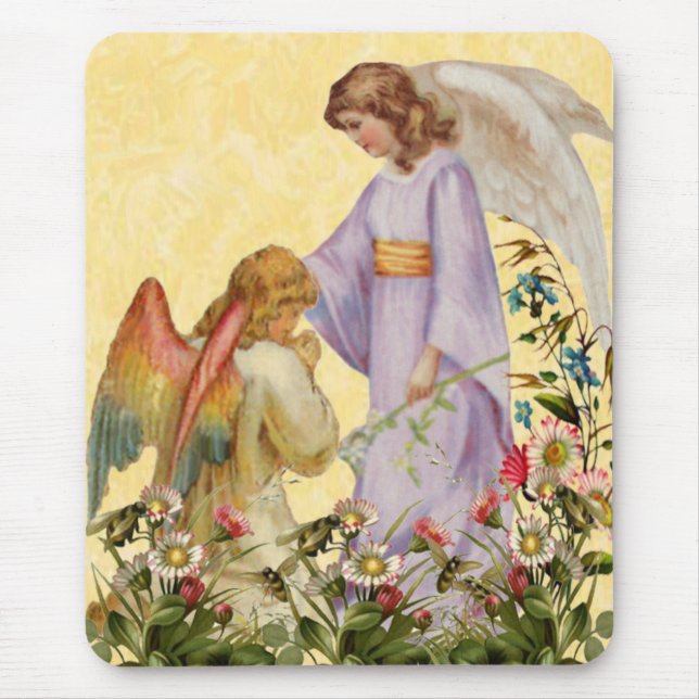 Easter Blessings Angel Mouse Pad (Front)