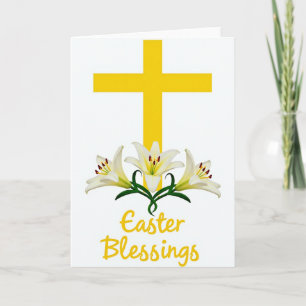 Easter Blessings Art Card
