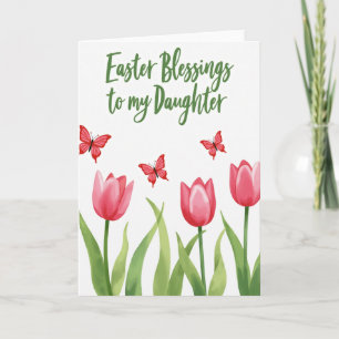 Easter Blessings Daughter Card