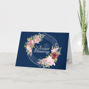 Easter Blessings Lord Bless You Bible Verse Holiday Card