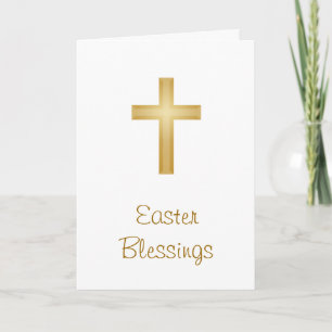 Easter Blessings/religious Holiday Card