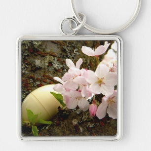 Easter Blossoms Key Ring