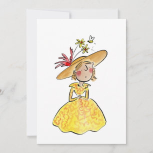 Easter Bonnet Invitation