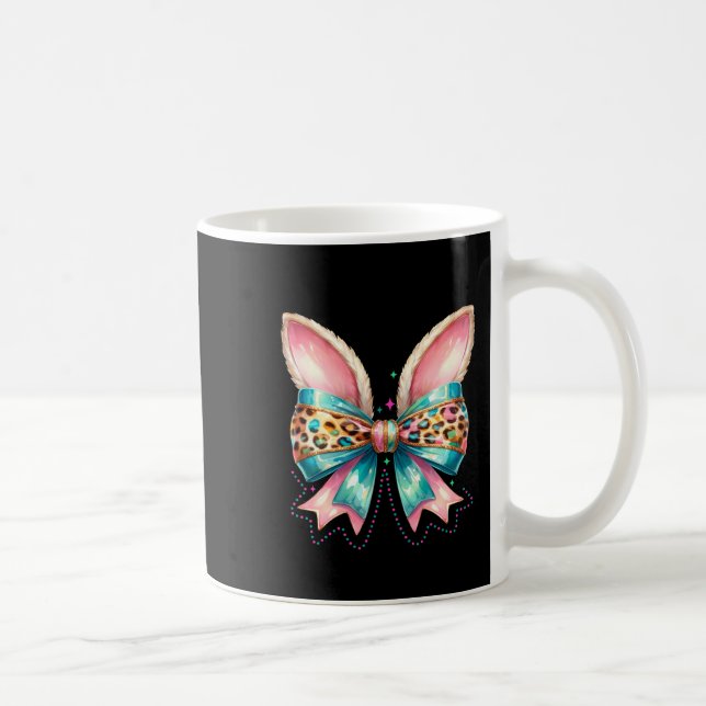 Easter bow with bunny ears  coffee mug (Right)