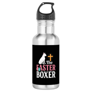 Easter Boxer Dog Vintage Engraving Shirt 532 Ml Water Bottle