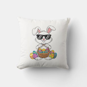 Easter Boys Girls Kids Toddler Bunny Rabbit Easter Cushion