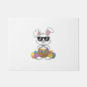 Easter Boys Girls Kids Toddler Bunny Rabbit Easter Doormat
