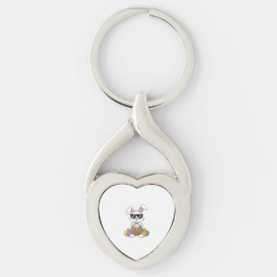 Easter Boys Girls Kids Toddler Bunny Rabbit Easter Key Ring