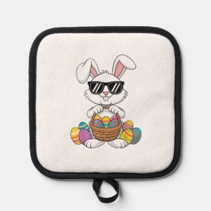 Easter Boys Girls Kids Toddler Bunny Rabbit Easter Pot Holder