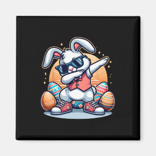 Easter Boys Kids Toddler Rabbit Bunny Egg Hunting Magnet